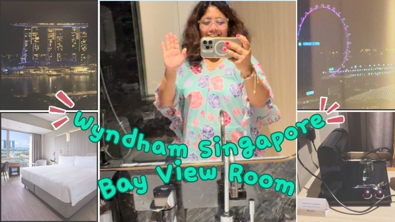 Singapore Cheap Luxurious 4 Star Hotel|Wyndham Singapore Hotel with Marina Bay Sands views|Travel|SG