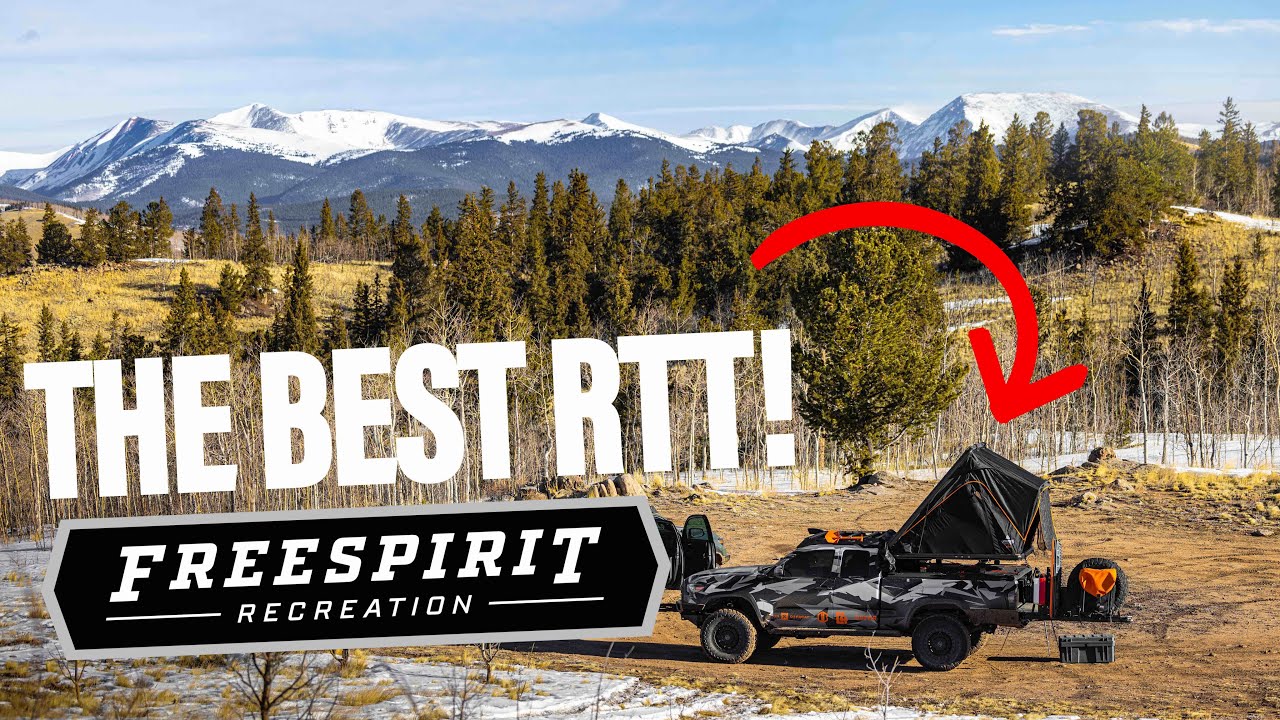 THE BEST ROOF TOP TENT! | Freespirit Recreation Aspen Lite