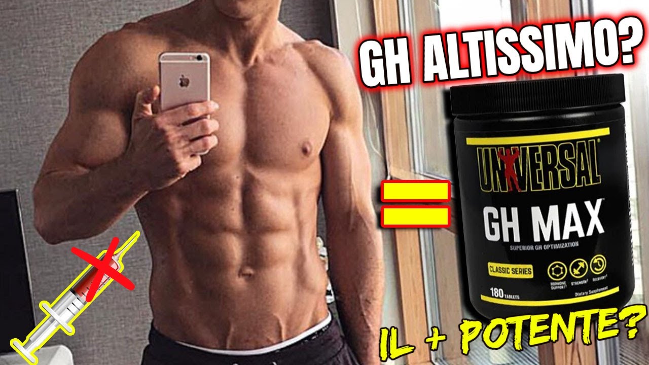 GH MAX 👉🏻Miglior INTEGRATORE per AUMENTARE l'ORMONE della CRESCITA?