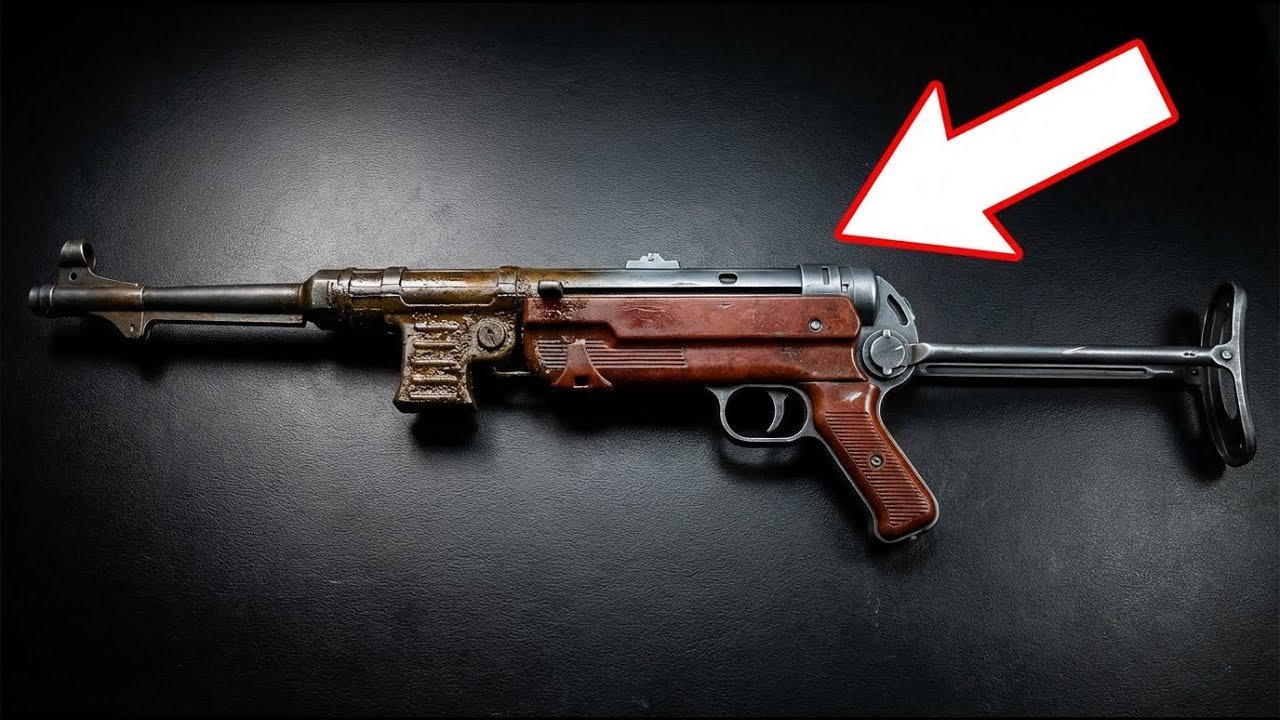 POV ASMR Restoration | WWII German MP40 – Realistic Bakelite Revival