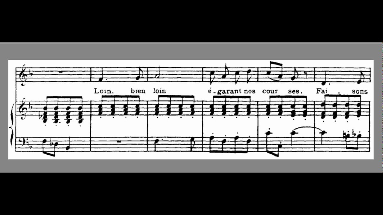 Villanelle - Low Key - Berlioz - F Maj - Accompaniment.mov