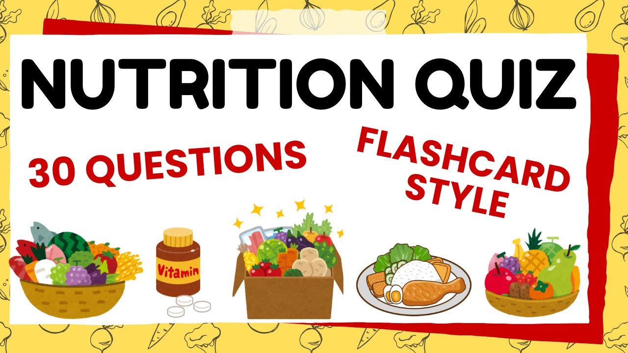 Nutrition Quiz | Nutrition Exam Practice | Food & Nutrition MCQs | Human Nutrition Quiz 2