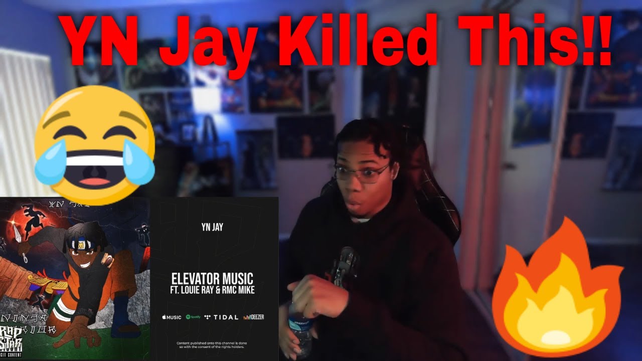YN Jay Best Mixtape!! YN Jay Ninja Warrior Mixtape (Reaction)