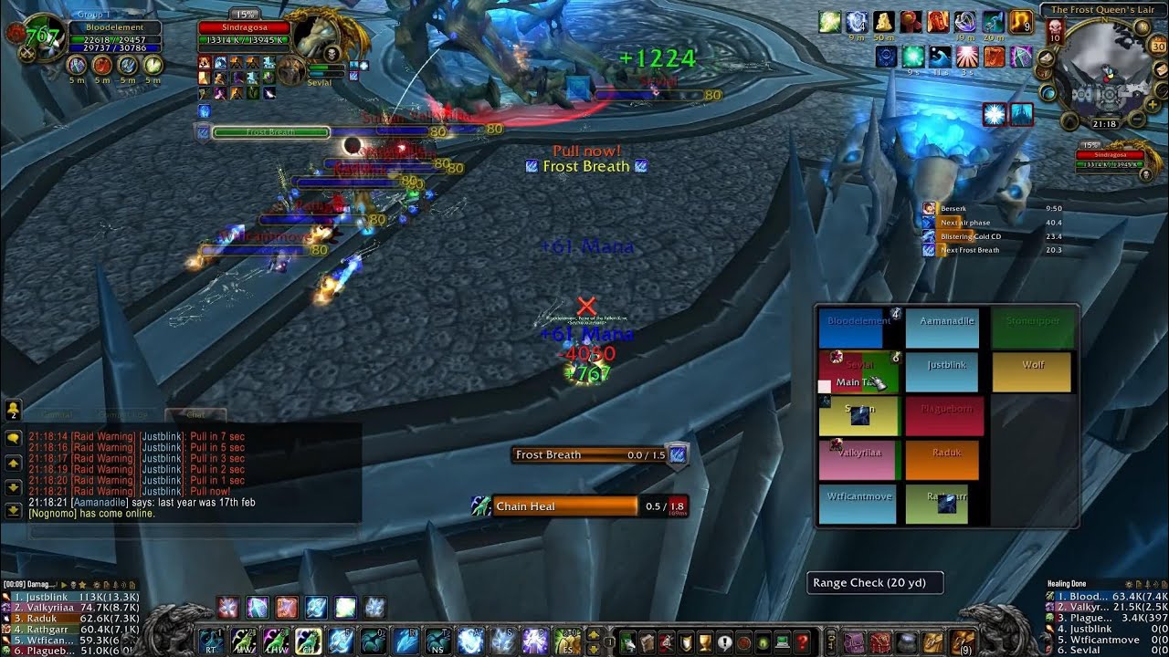 ICC 10 HC Sindragosa (solo heal) - SayNoToTryhard [Warmane]