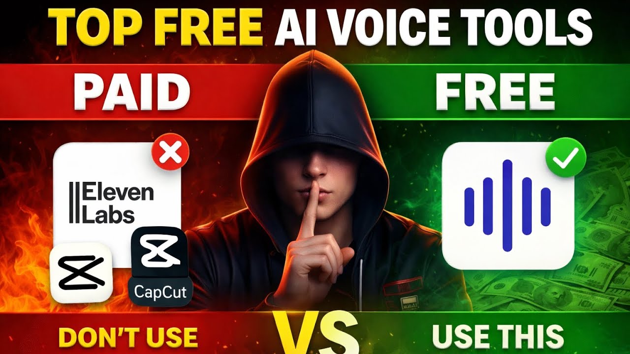STOP Paying for AI Voices! 😱 Top FREE AI Voice Tools (2026)