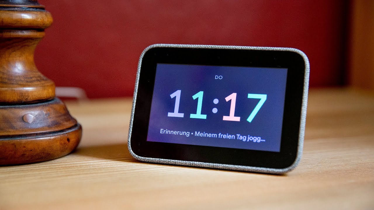 Lenovo Smart Clock vorgestellt und eingerichtet - Deutsch / German