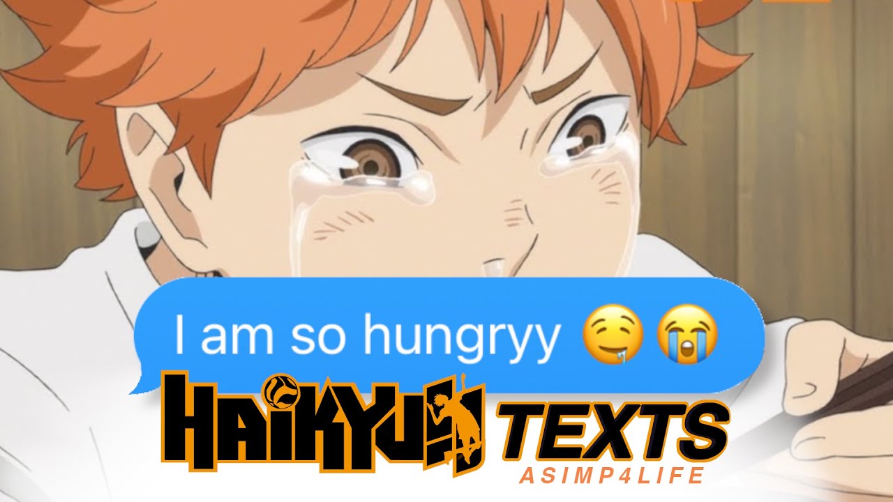 HAIKYUU TEXTS: HINATA IS HUNGRY (HINATA HAREM)