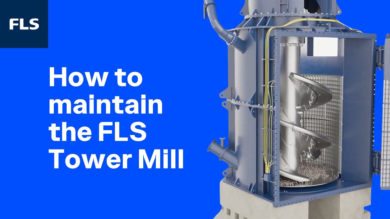 How to maintain the FLS Tower Mill (FTM) | Fast media flush & drain process