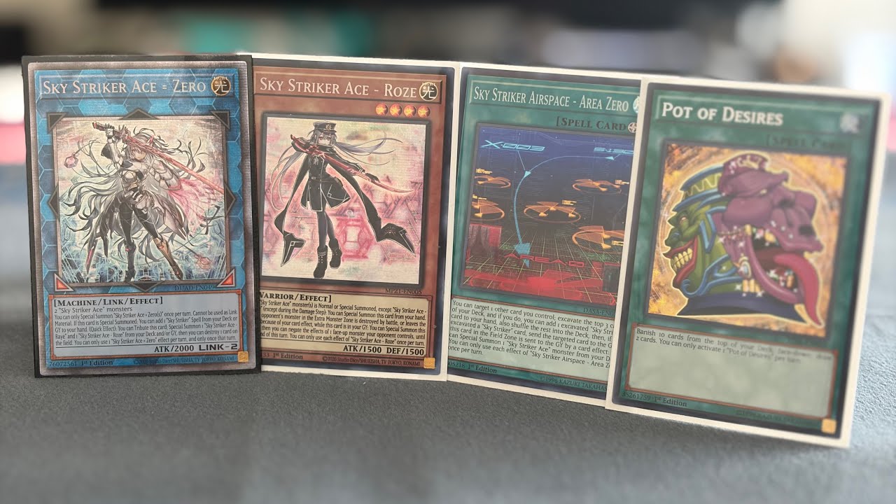 Updated Sky Striker Deck Profile + Discussion