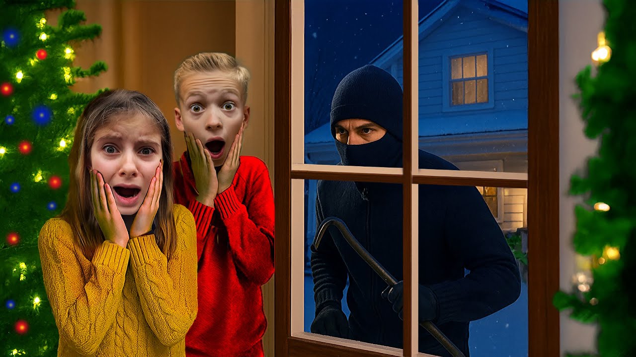 🚐 SINGURI ACASĂ de CRĂCIUN 🏠 în viața reală 😱 Filmul 2