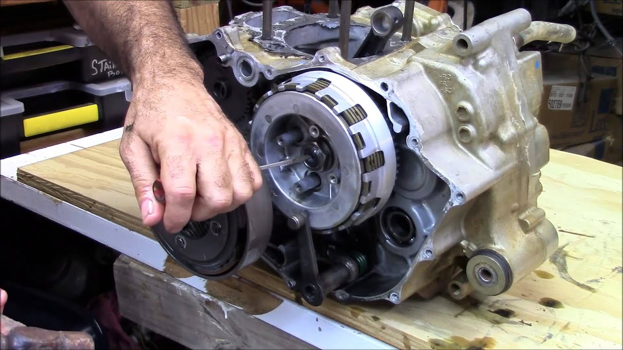 Honda Rancher 420 crankshaft part 1 of 4 engine rebuild