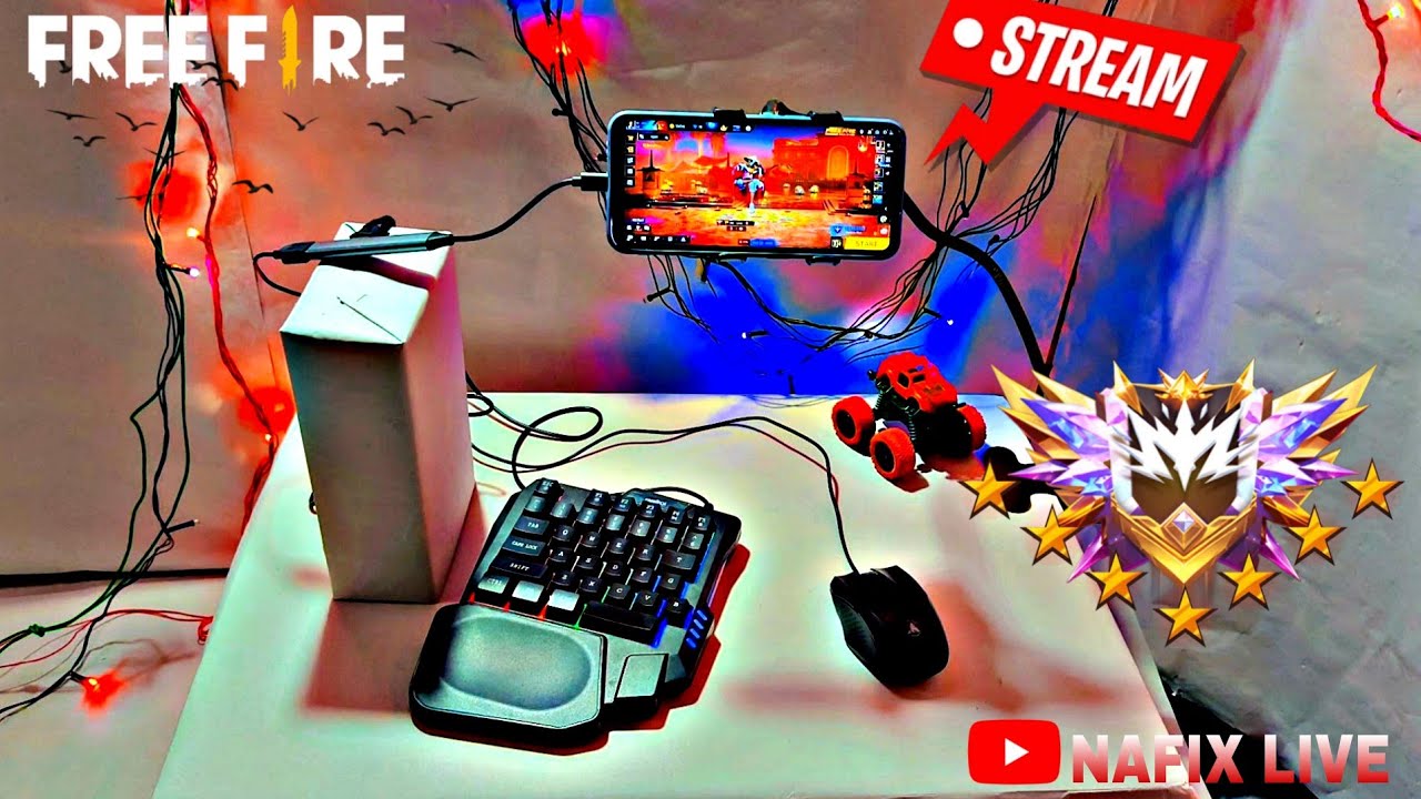 NAFIX IS LIVE GAMING KEYBOARD AND MOUSE GAMEPLAY 
