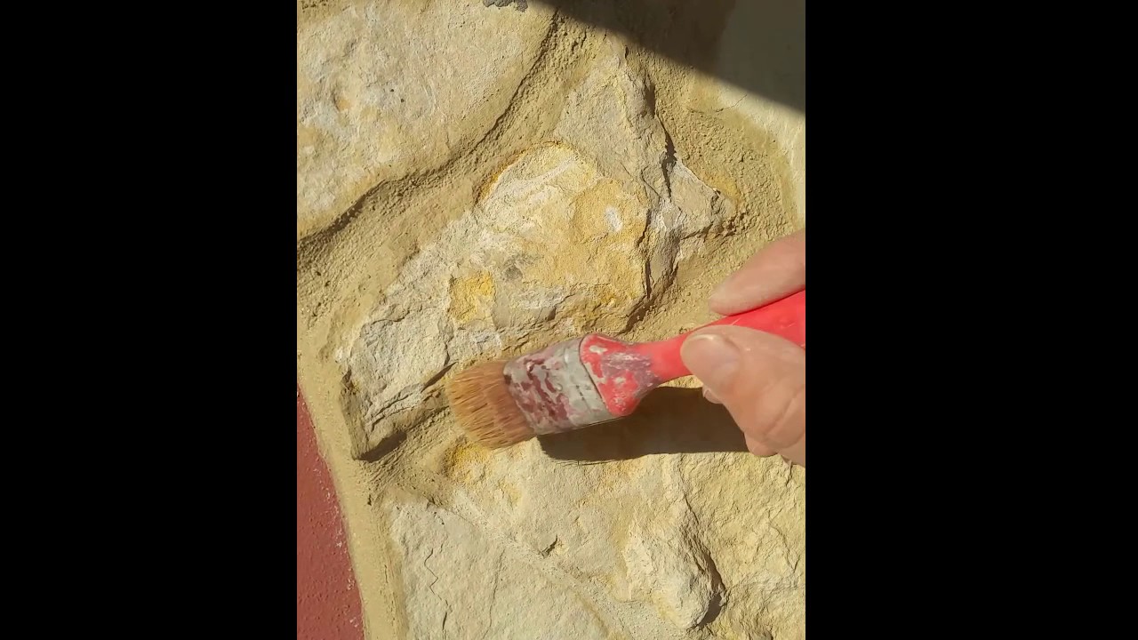 PASSARE LA FUGA PARETE MURO PIETRA FAI DA TE PARTE 2-PASSING THE FLIGHT WALL STONE WALL DIY