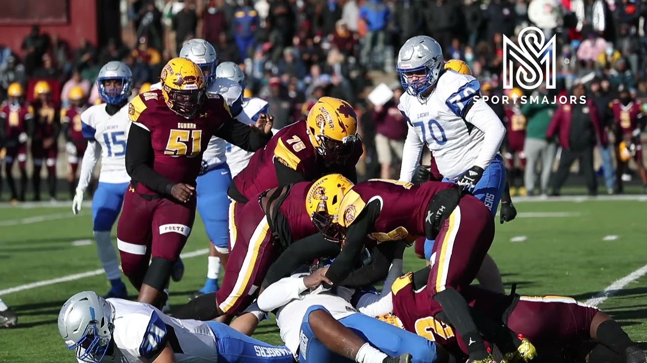 (RAW CLIPS) SEMIFINAL:🔥DUNBAR (MD) vs LACKEY HS (MD)🔥| Baltimore Area High School Football 2021