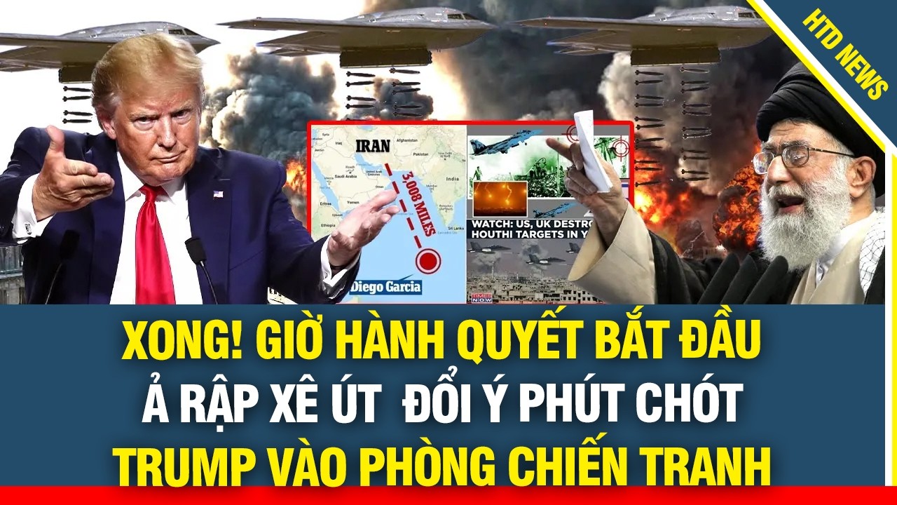 Điểm nóng thế giới: Giờ hành quyết đã bắt đầu, Ả Rập Xê Út mở đường tấn công, B-2 Spirit vào vị trí