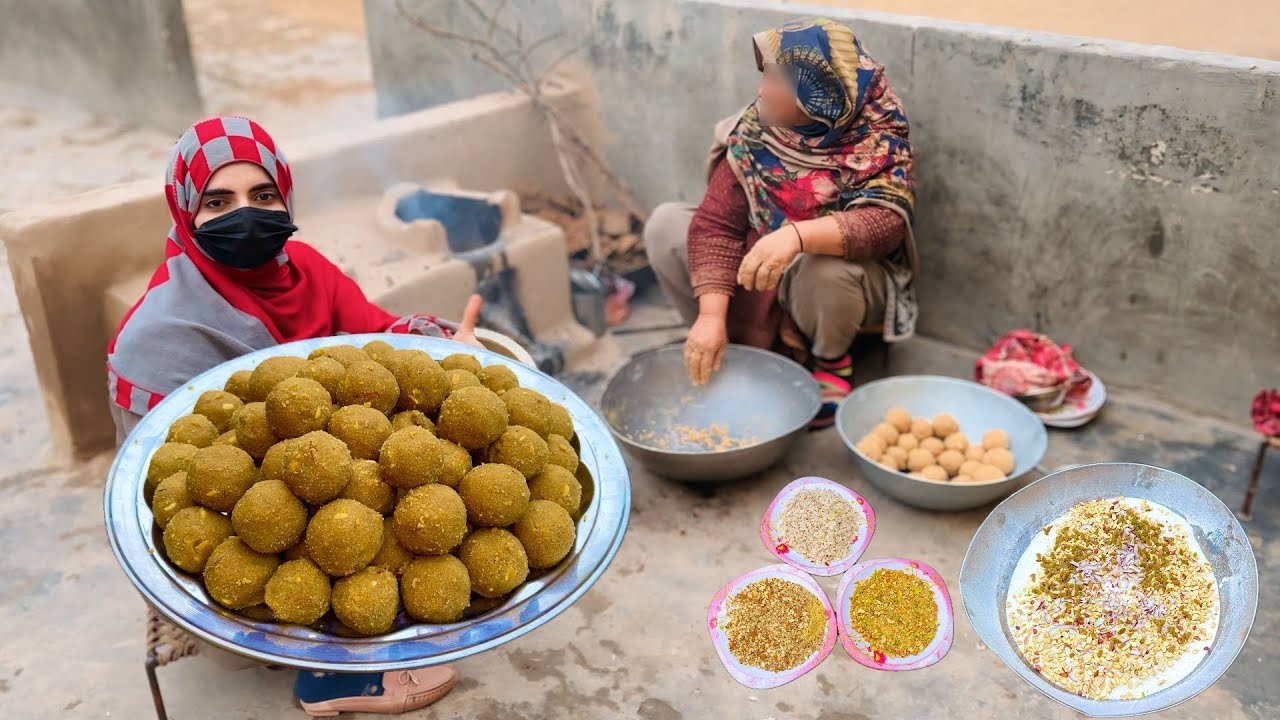Chawalon ki Pinniya Bana Li 😋 Ami g Ne 😍Grandma Style Chawal ki Pinni | Rice Flour Laddo 