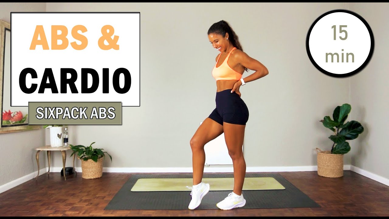 15 min INTENSE CARDIO & ABS HIIT WORKOUT | The Modern Fit Girl | Abs Workout | Fat Burn