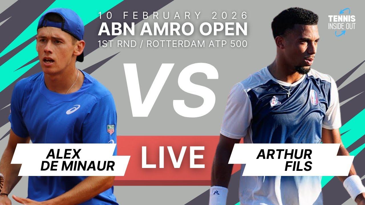 de Minaur vs Fils - ABN AMRO Open 2026