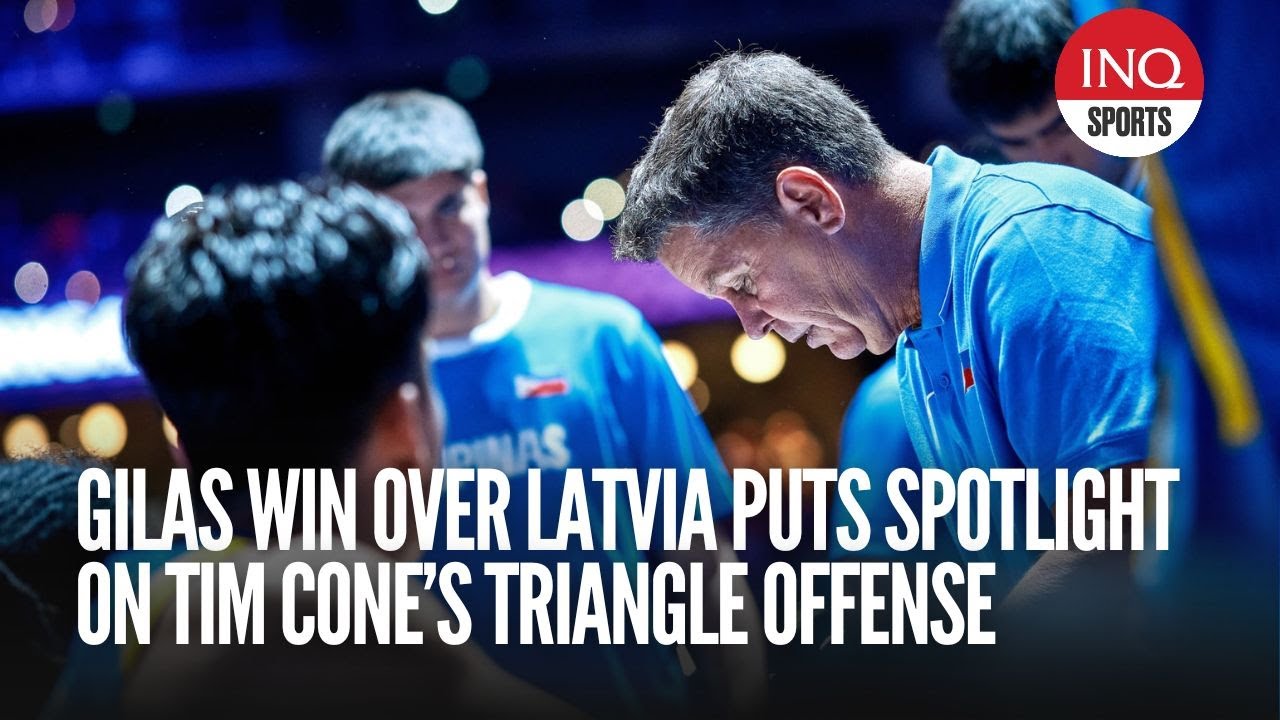 Gilas win over Latvia puts spotlight on Tim Cone’s triangle offense