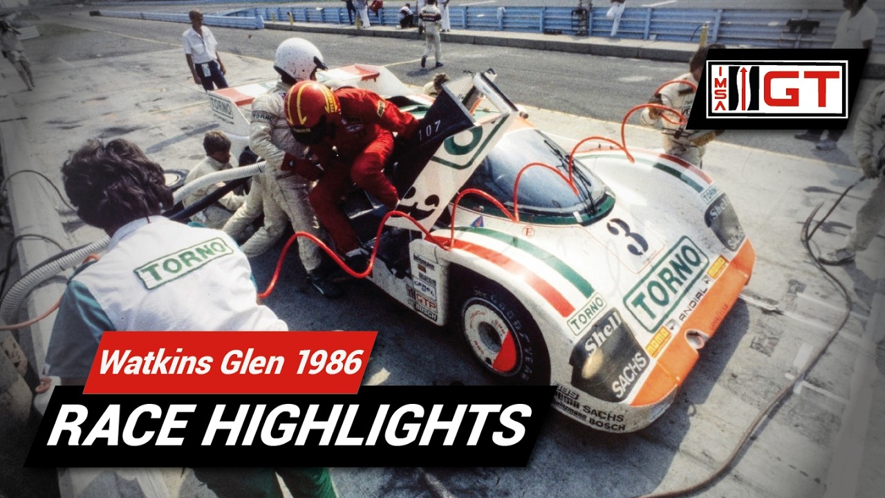 1986 Watkins Glen 500 Miles | IMSA Highlights