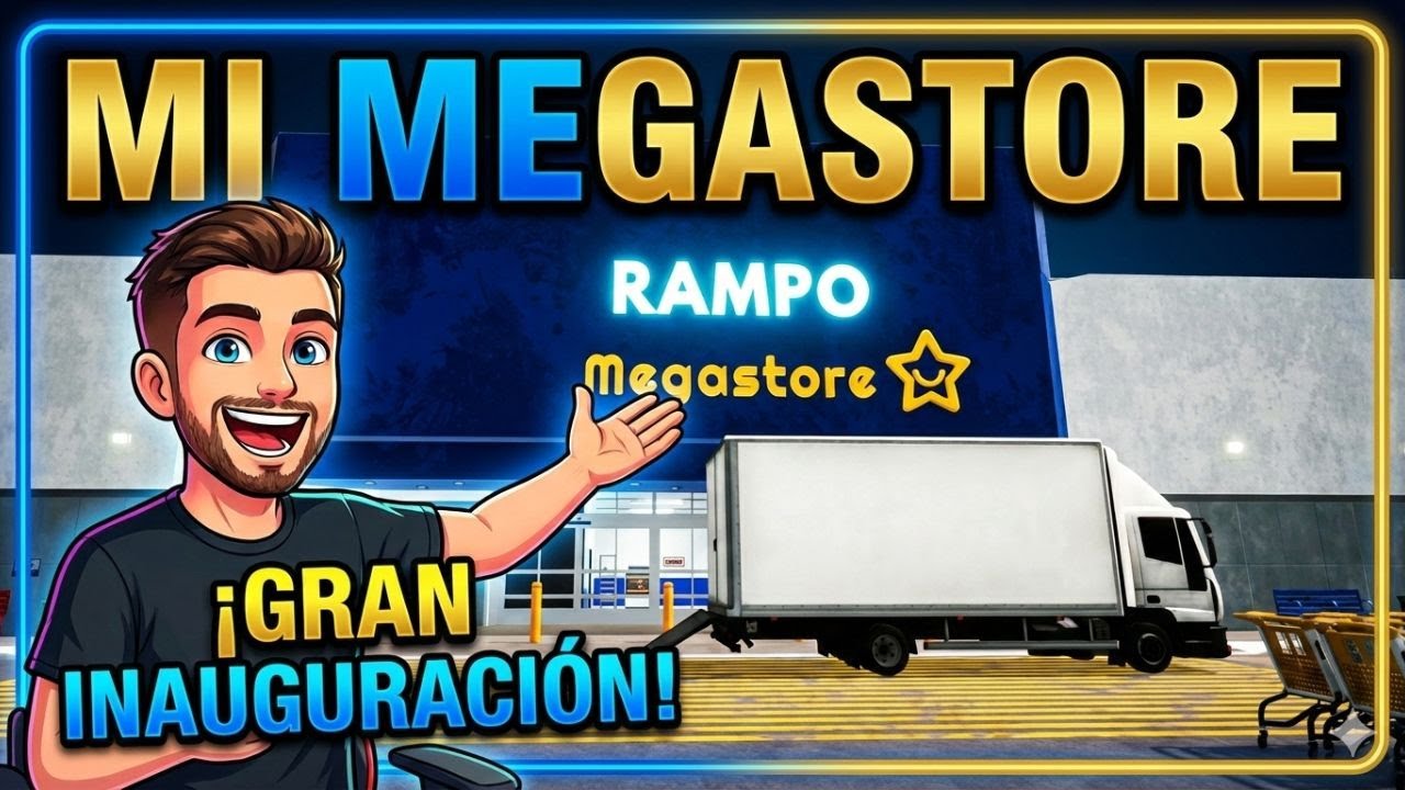 PRIMEROS PASOS EN LA RAMPO MEGASTORE!! PASEN Y COMPREN!