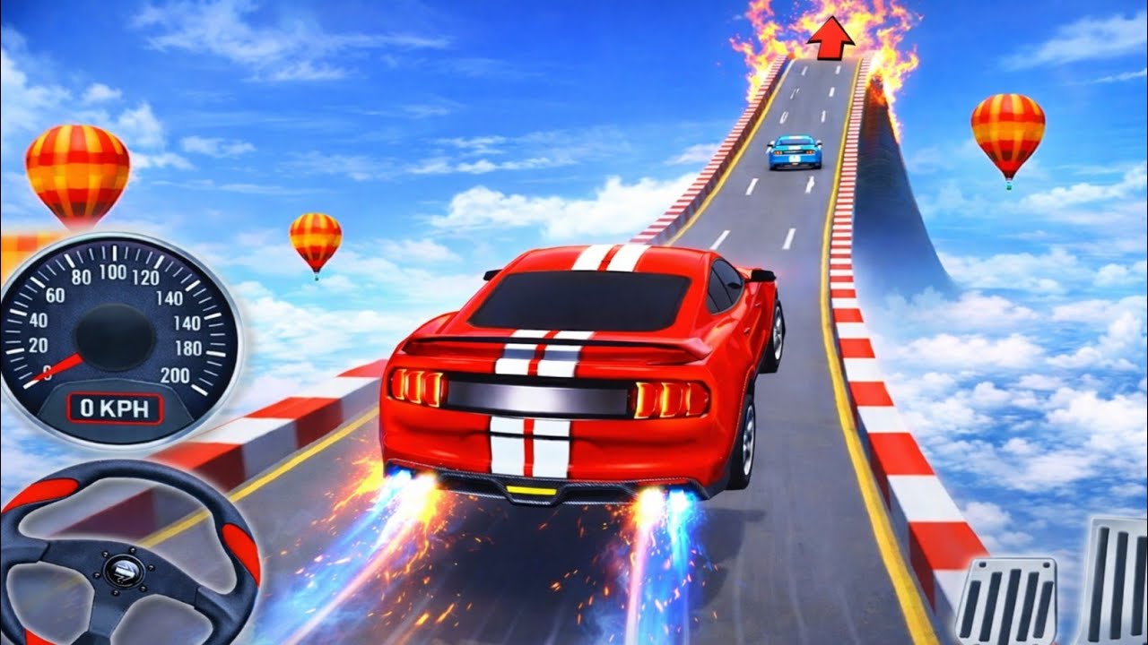 Muscle Car Stunts 2026 - Mega Stunt Ramp Simulator - Android GamePlay part #one