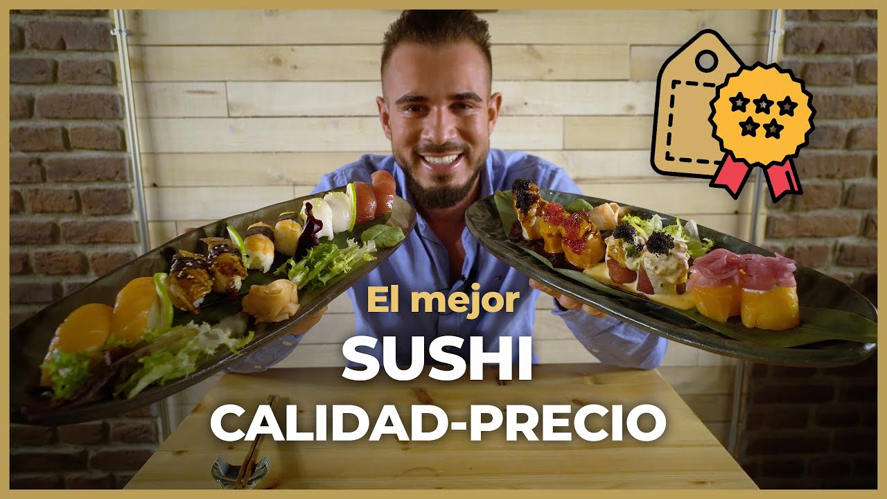 EL MEJOR SUSHI CALIDAD PRECIO de MADRID [20€] *50 PIEZAS SUSHI* 🍣