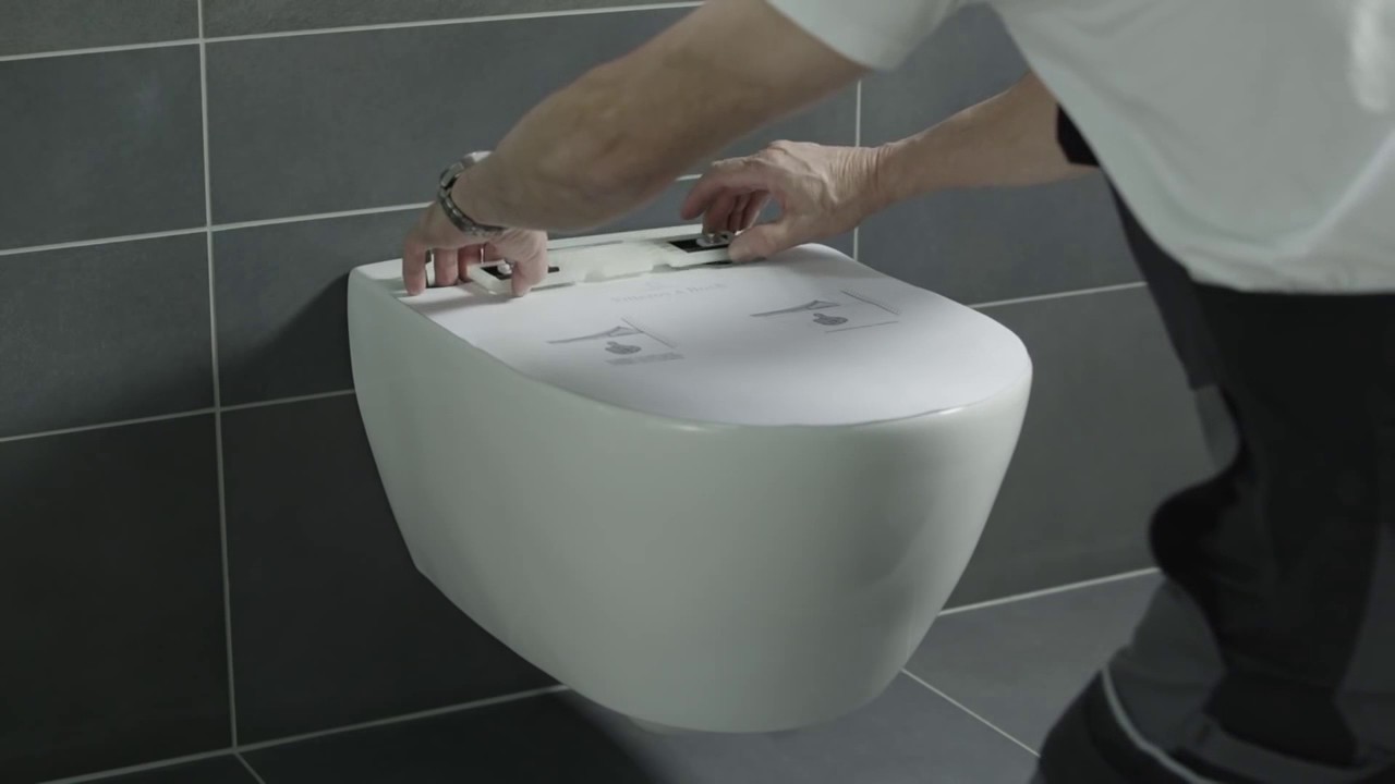 Cum se instalează vasul de toaletă ViClean-L de la Villeroy & Boch