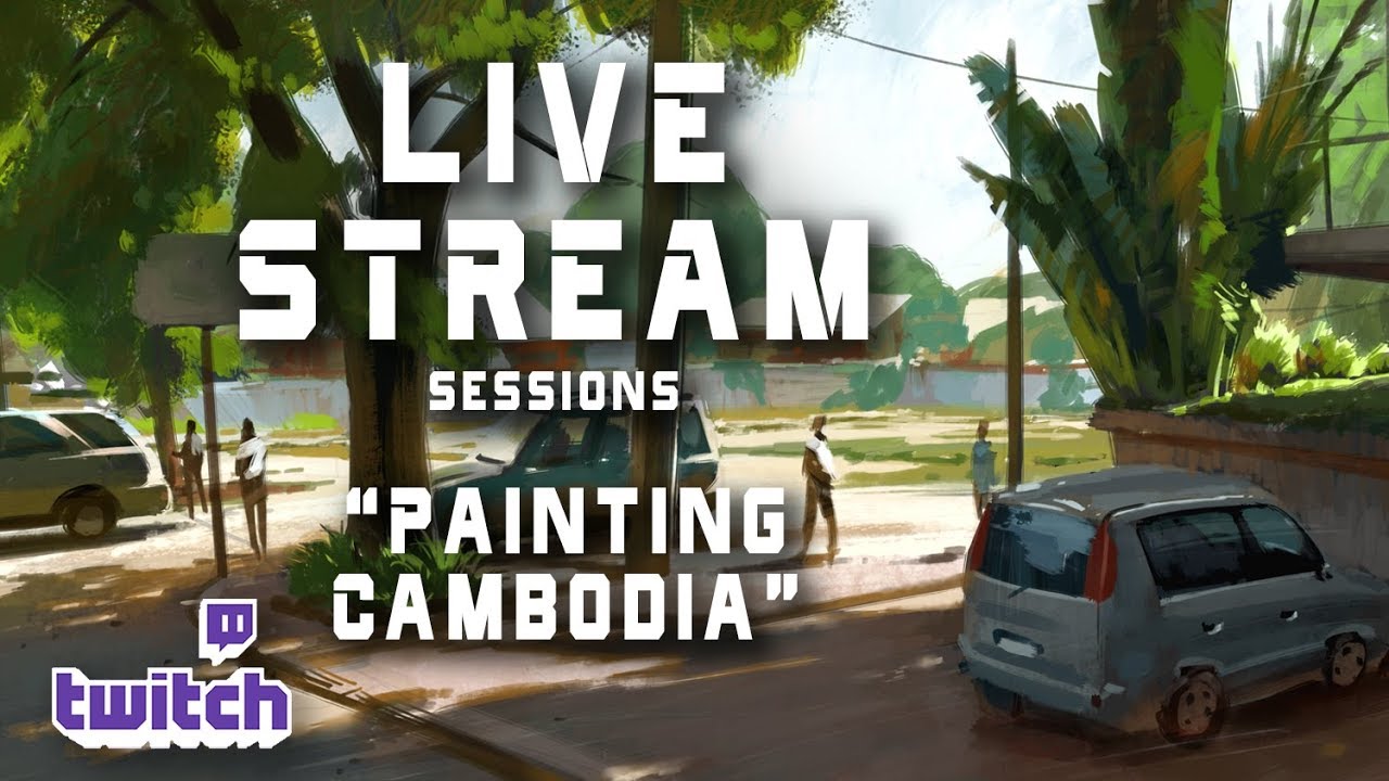 Live Stream 34- Painting Cambodia