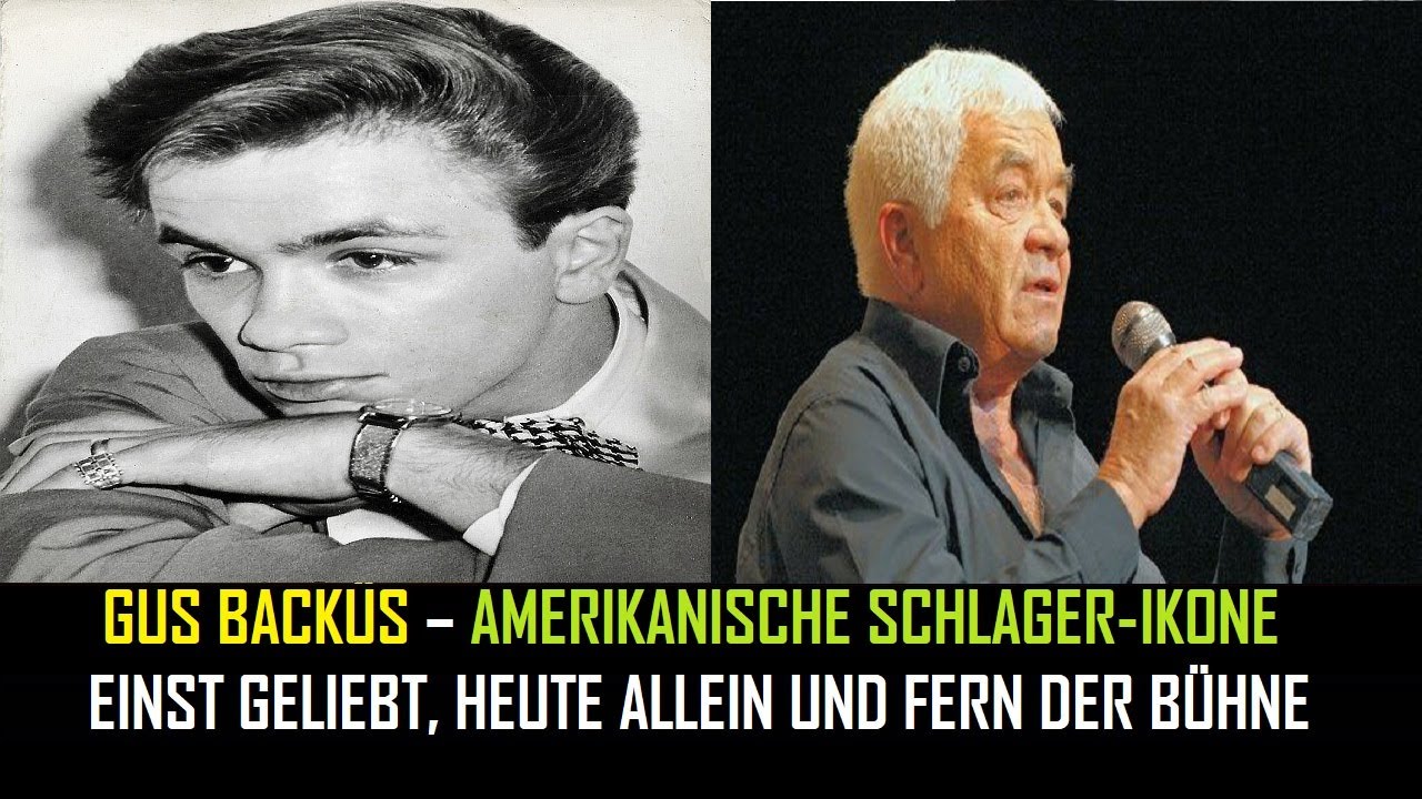Gus Backus – Vom Schlagerstar zum einsamen Ende im Pflegeheim