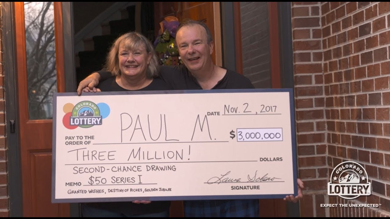 Second-Chance: Paul M Wins $3 Million - $50 Scratch Ticket (Series I)