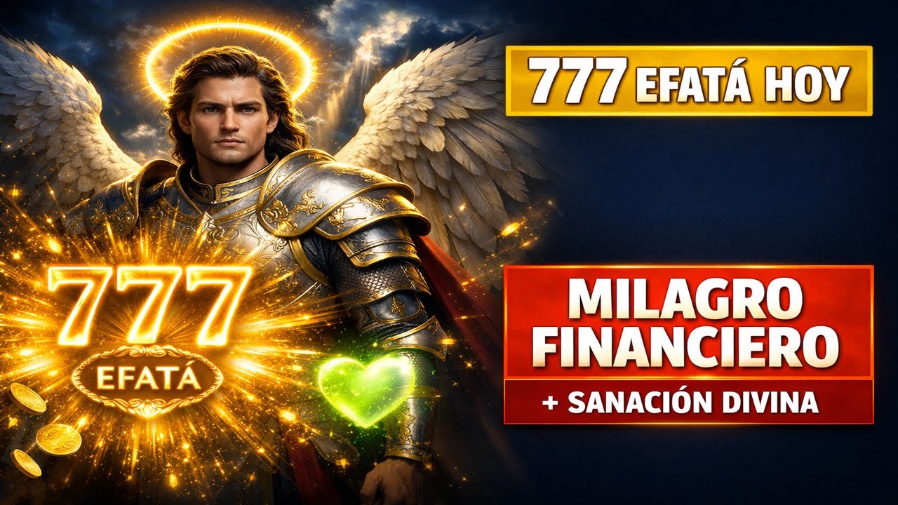 Activa el 777 EFATÁ del ARCÁNGEL MIGUEL hoy! Una EXPLOSIÓN de Milagro Financiero y Sanación Divina!