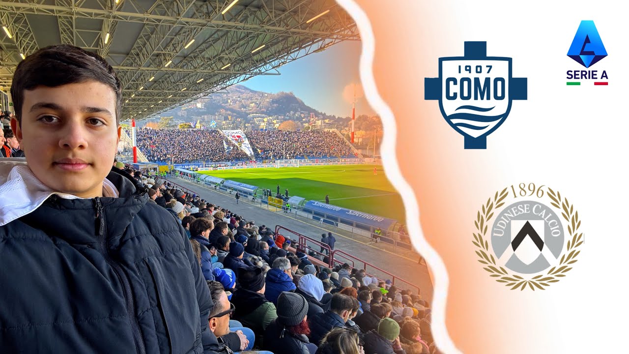 Como 1907 Vs Udinese Calcio | 1. Stadionvlog im Jahr 2026 !🤩