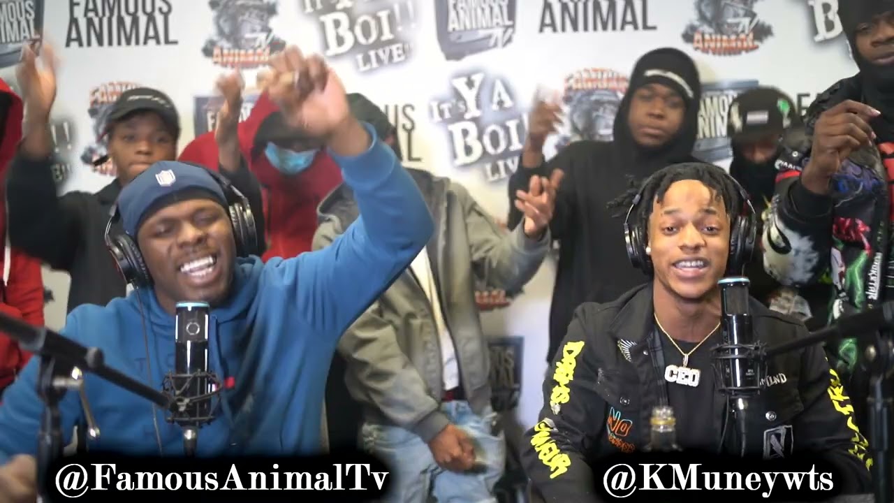 Memphis Rapper Kmuney Wts Stops by Drops Hot Freestyle on Famous Animal Tv
