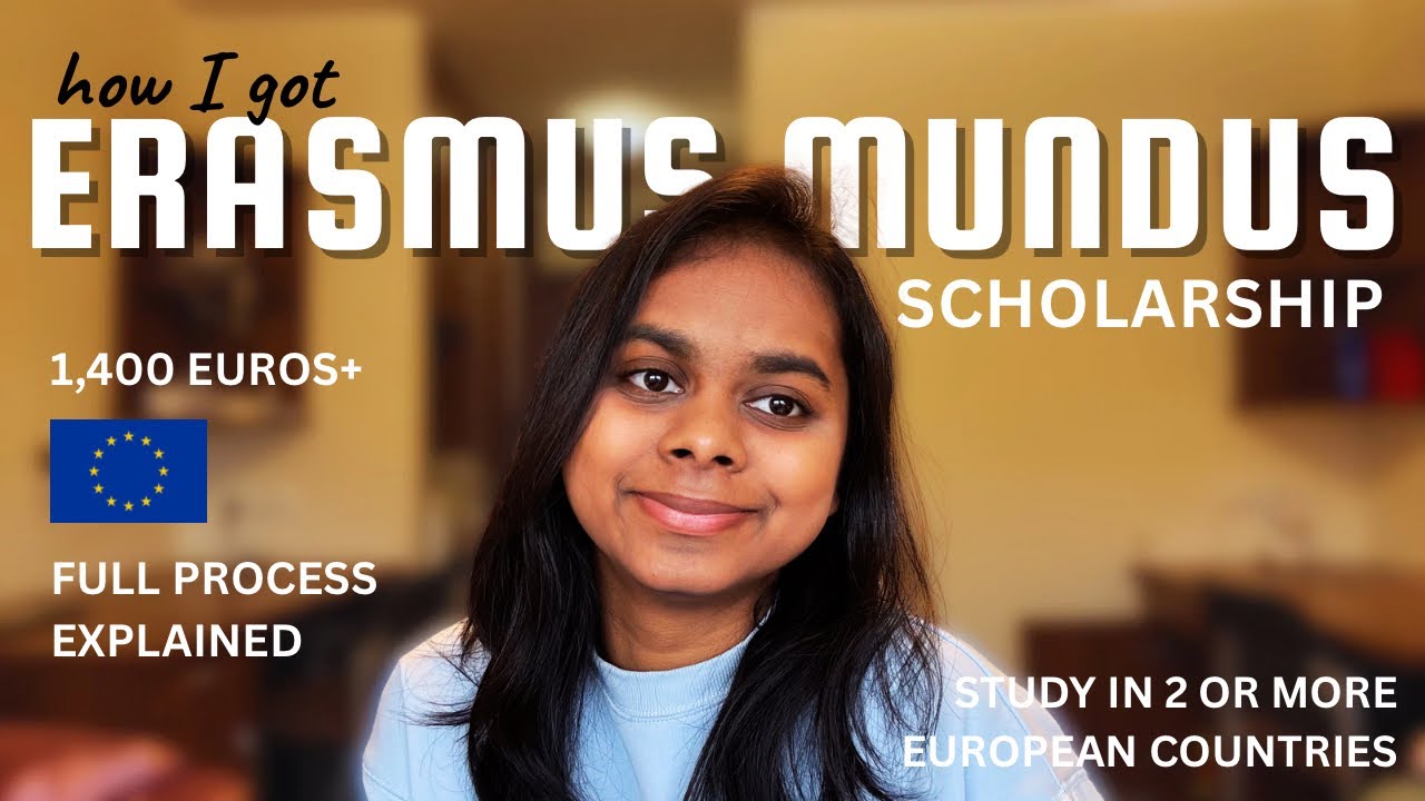 How I Got ERASMUS MUNDUS Scholarship🇪🇺🇮🇳| Full Process Explained||