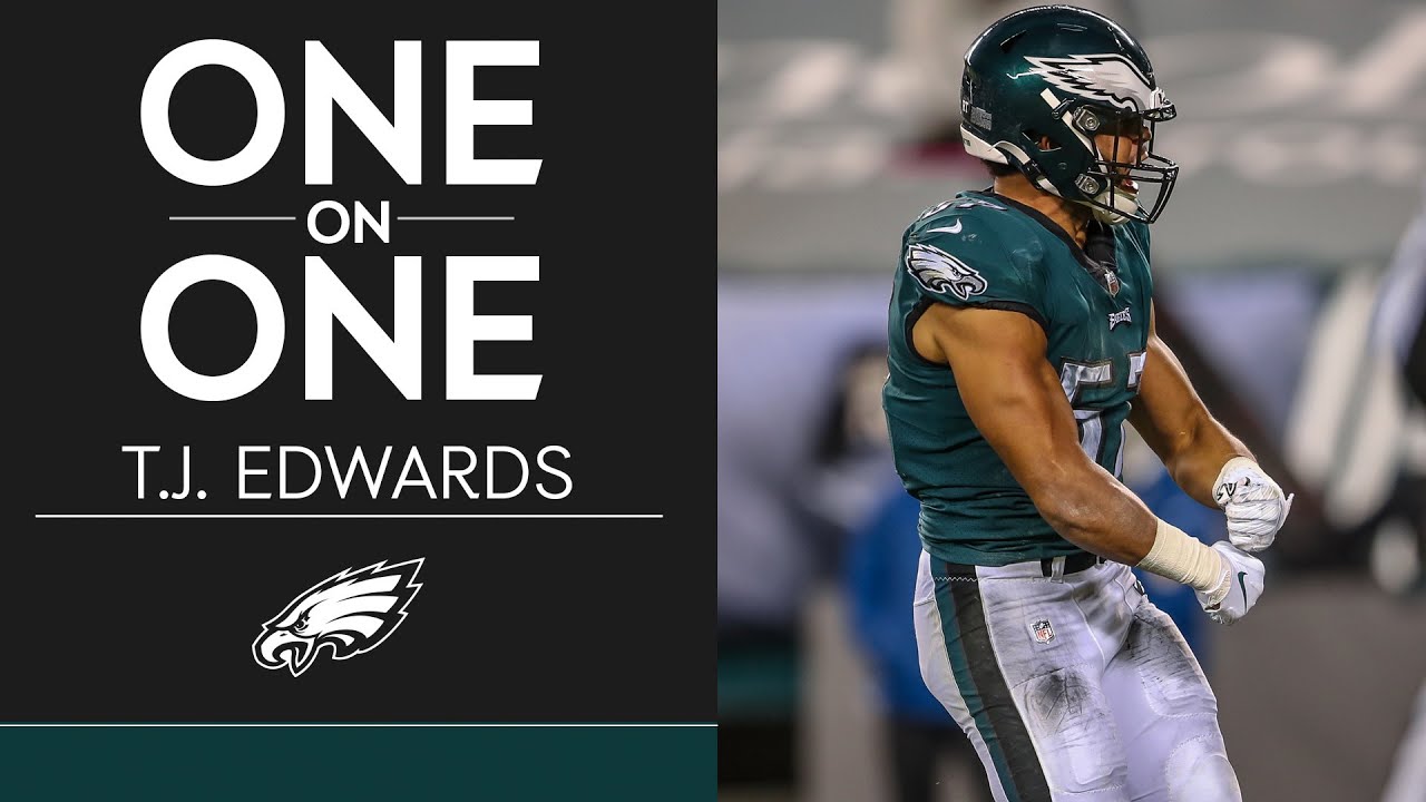 Inside Look at T.J. Edwards' Athletic Journey | Eagles One-On-One