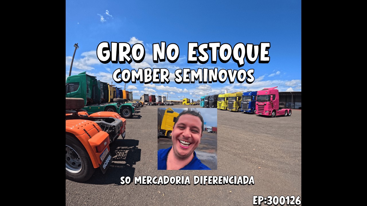GIRO NO ESTOQUE-COMBER SEMINOVOS EP:300126