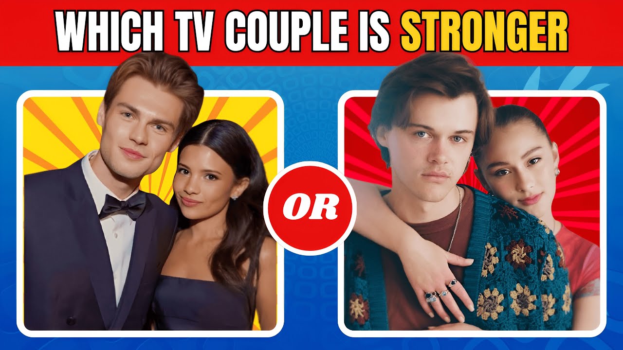 Pick the Strongest TV Couple! Which Tv couple would last longer quiz ❤️