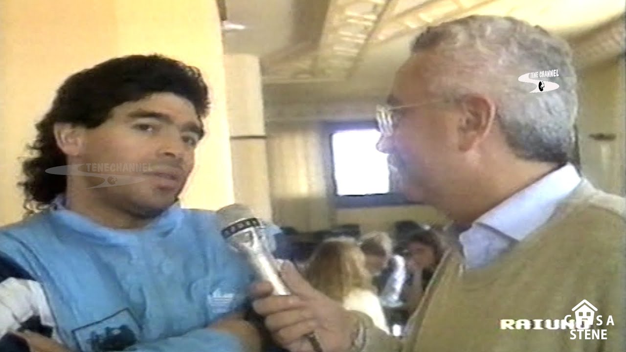 DIEGO MARADONA DICHIARAZIONI CONTRO BERLUSCONI ALLA VIGILIA DEL DEBUTTO CON IL SIVIGLIA#CASASTENE