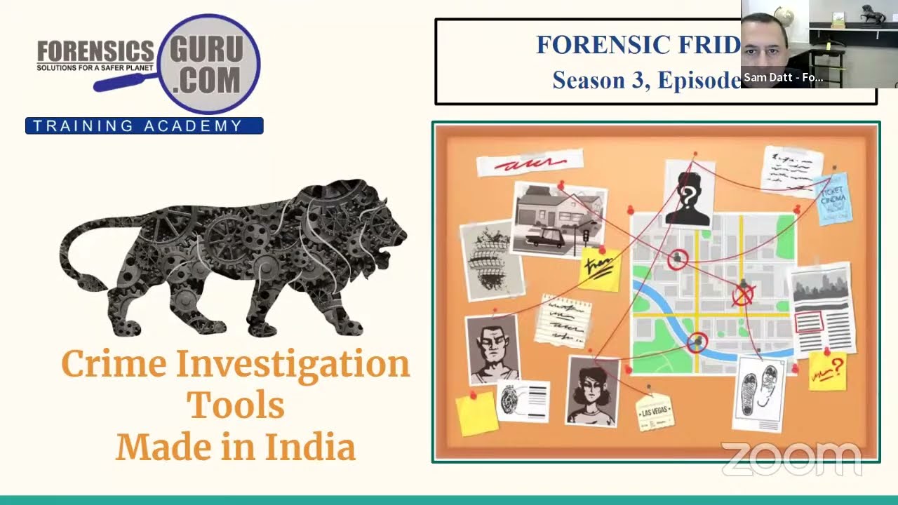 Forensic Friday Season 3 Ep 3 - Crime Investigation Tools - Made in India