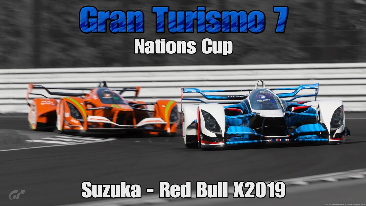 Gran Turismo 7 - Nations Cup, Suzuka, Red Bull X2019