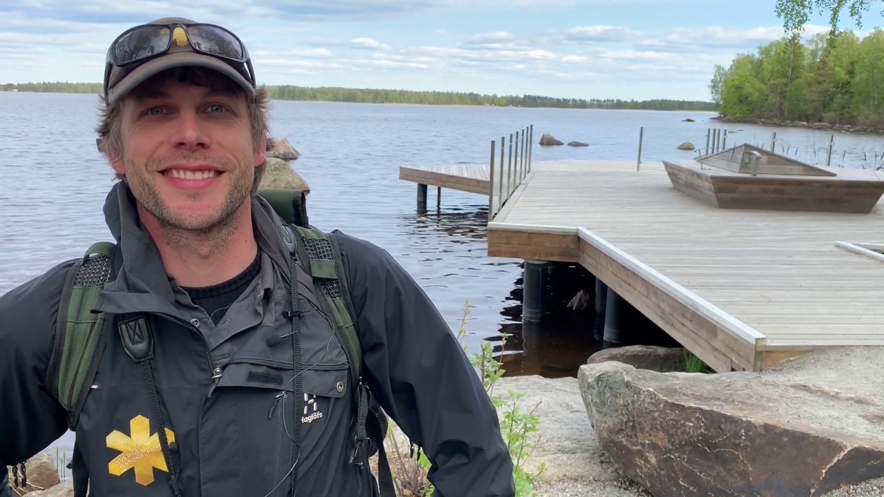 Jan from &Aring;snentillsynen about bird protection sites and making fires in &Aring;snen [English subs]