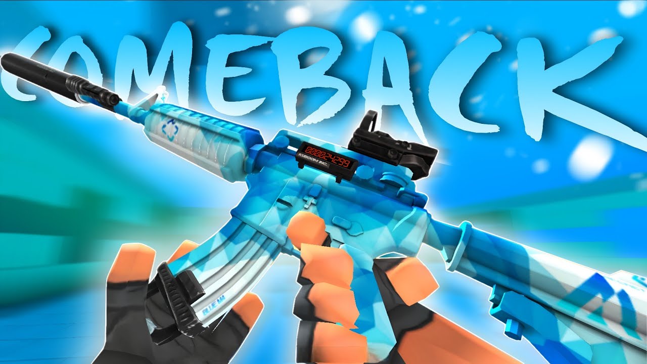 M4A1 GAMEPLAY - CUSTOM | KUBOOM 3D #ky6ym 