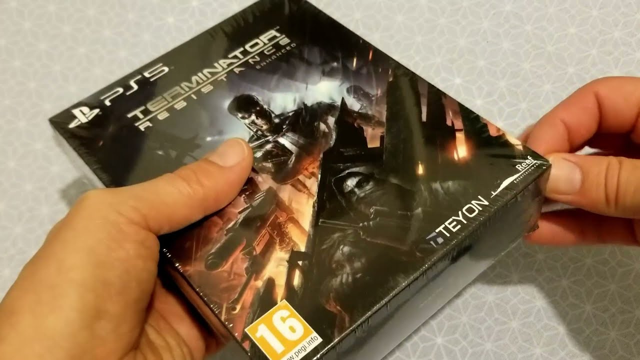 UNBOXING TERMINATOR RESISTANCE PS5