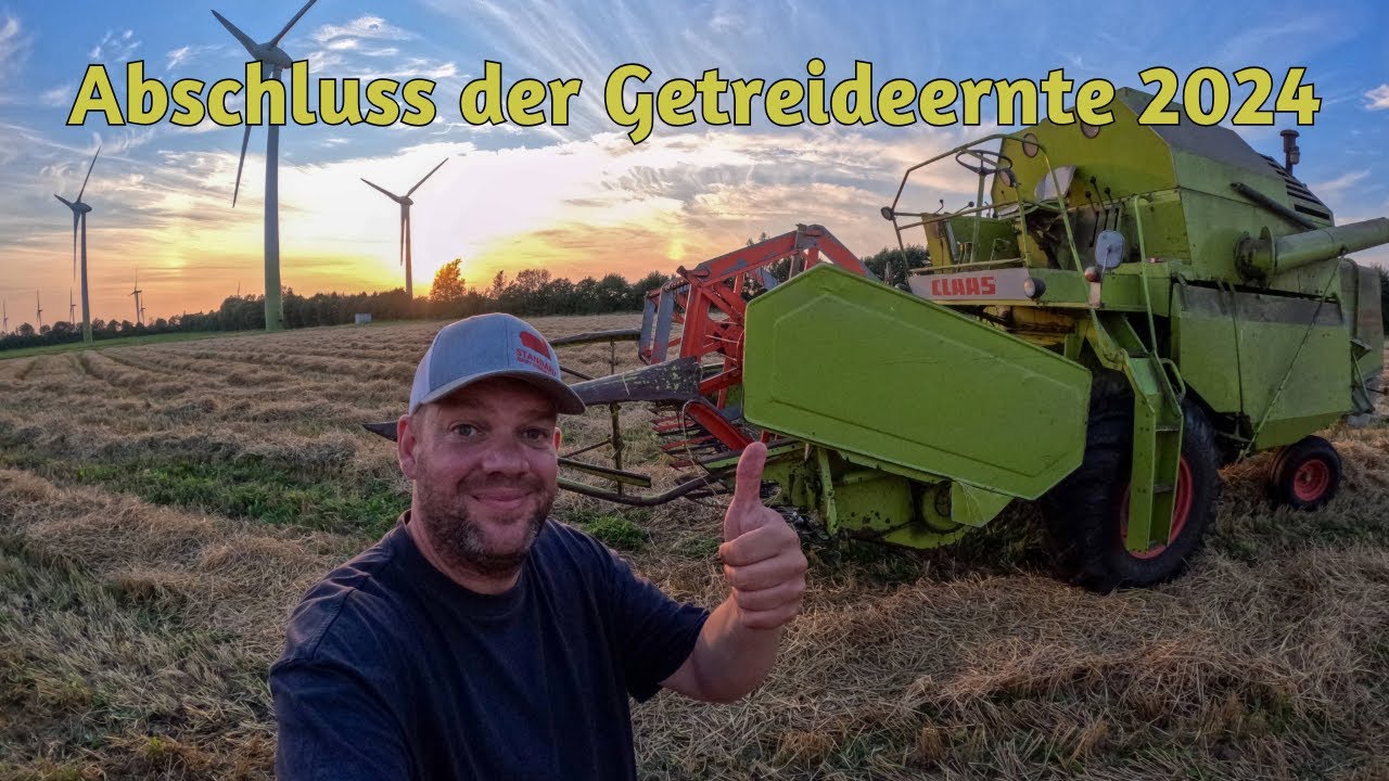 Farm-Vlog #35 Der Sommer kommt zurück und somit kann die Getreideernte 2024 abgeschlossen werden.