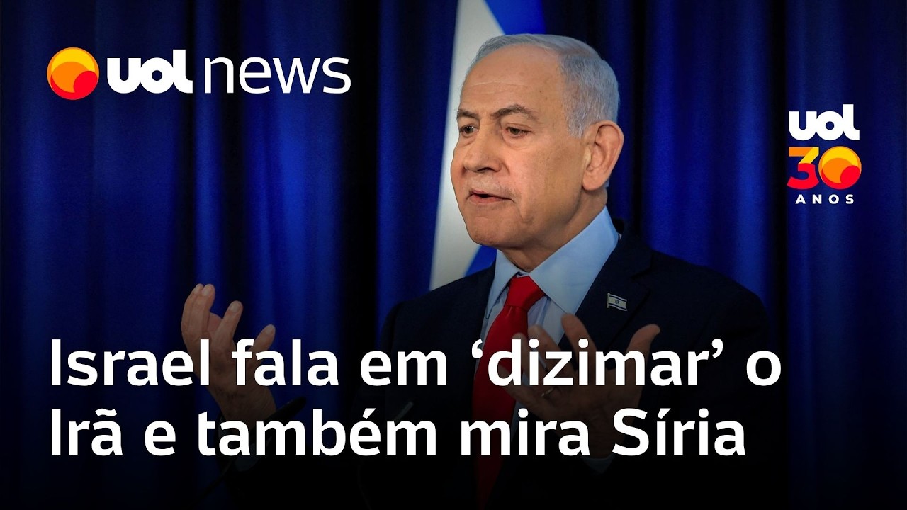 Israel fala em 'dizimar' o Irã e também mira Síria; Tel-Aviv e países aliados aos EUA são atacados