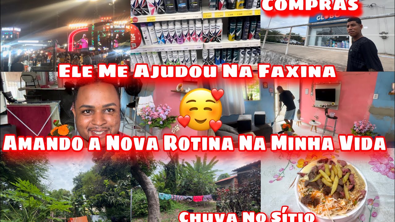 ESTOU AMANDO MINHA NOVA ROTINA/ELE ME AJUDOU NA FAXINA/POR QUE ELE SUMIU DO CANAL/COMPRAS/FARMÁCIA