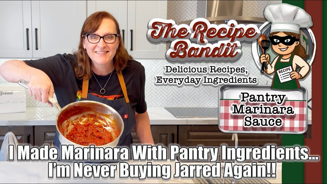 One Pan Pantry Marinara Sauce - Never buying jarred again!