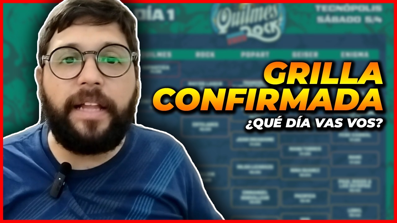 🎤 Quilmes Rock: ¡grilla definitiva, debate y confesión! ¿Por qué solo voy al primer día? 👇