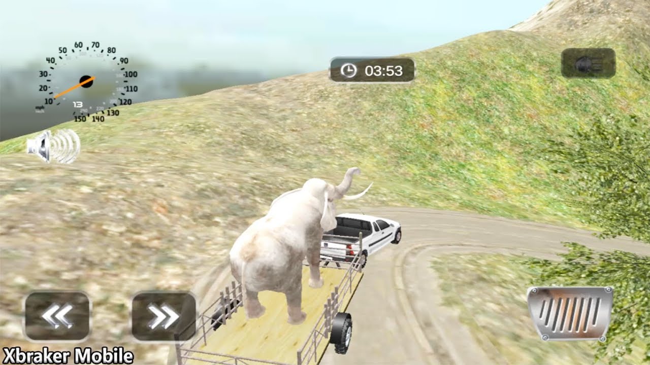 Offroad Animal Transporter 4x4 Car Driving: Zoo Animals Transport Truck - Android GamePlay 3D